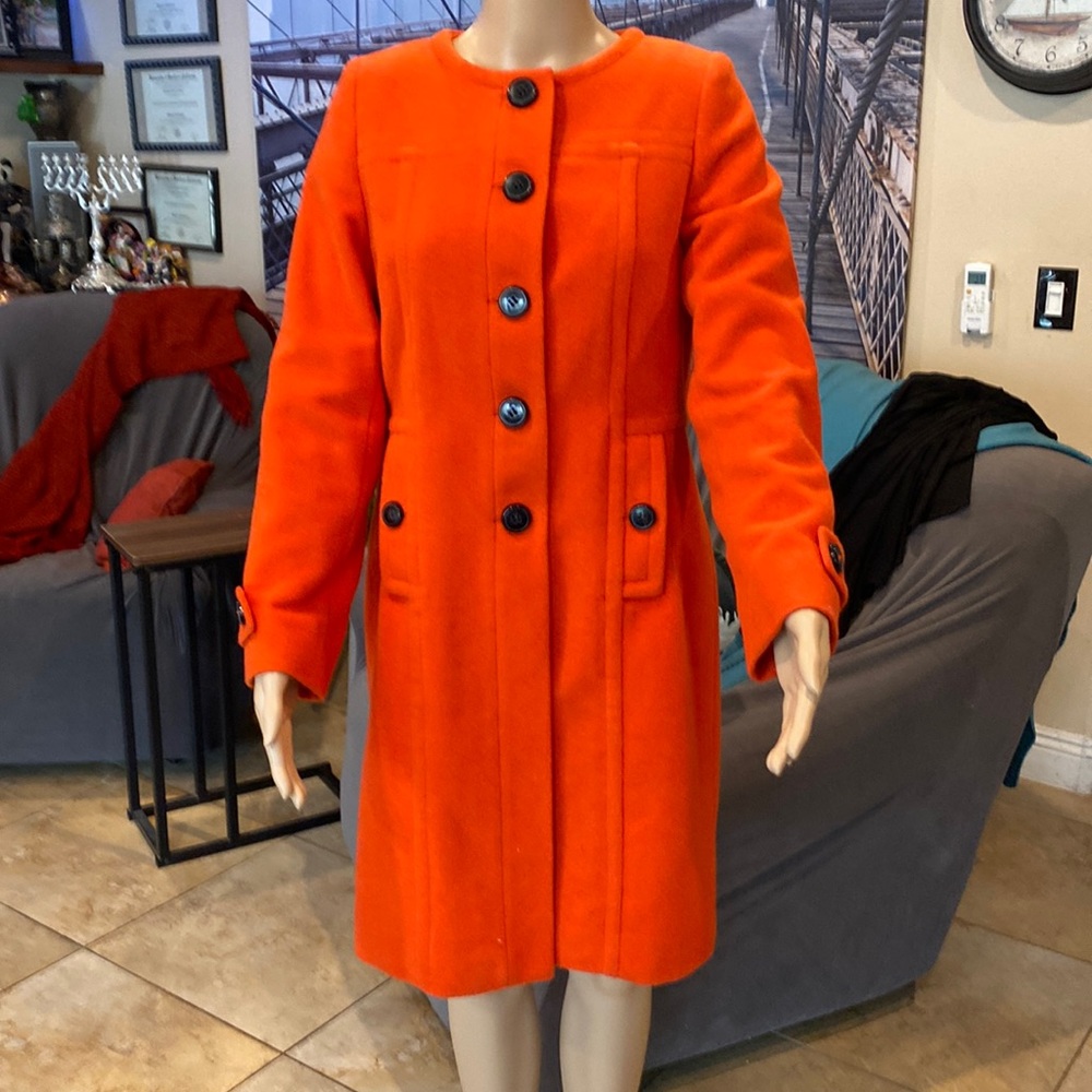 Worthington Elegant Winter Long Coat 54% Wool size S